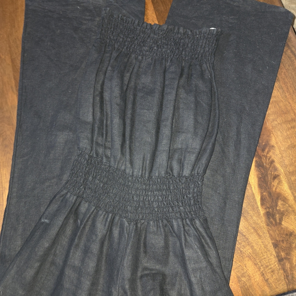 Linen Young Fabulous & Broke Black Jumpsuit